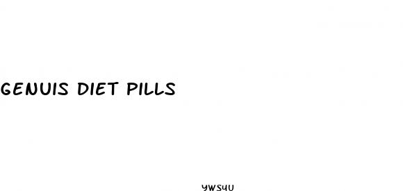 genuis diet pills