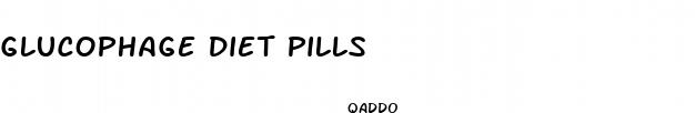 glucophage diet pills