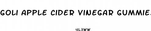 goli apple cider vinegar gummies 60 pack reviews