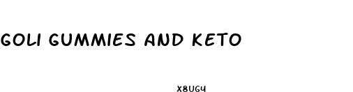 goli gummies and keto
