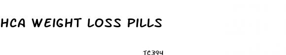 hca weight loss pills