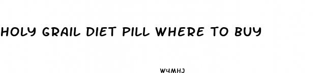 holy grail diet pill where to buy