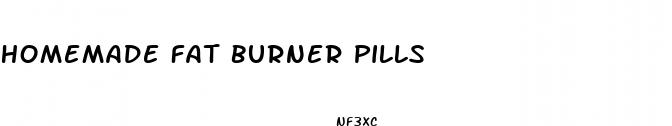 homemade fat burner pills