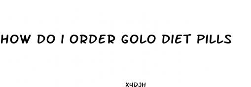 how do i order golo diet pills