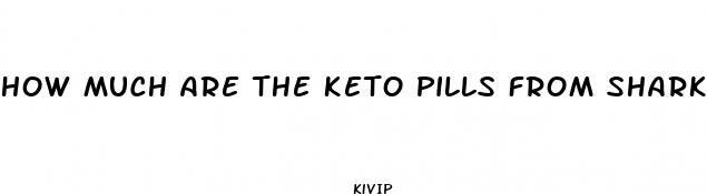 how much are the keto pills from shark tank