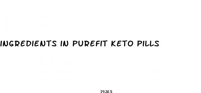 ingredients in purefit keto pills