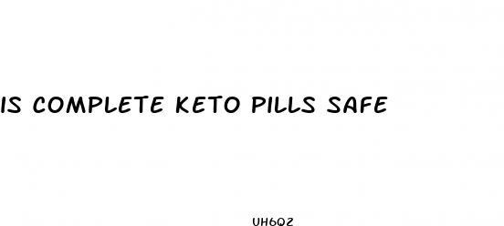is complete keto pills safe