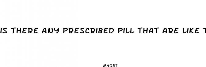 is there any prescribed pill that are like the melanocortin to help with weight loss