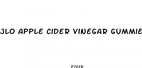 jlo apple cider vinegar gummies