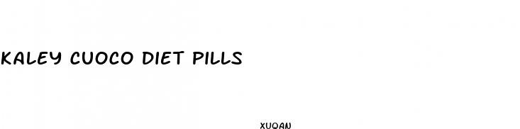 kaley cuoco diet pills