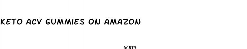 keto acv gummies on amazon