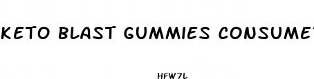 keto blast gummies consumer reviews