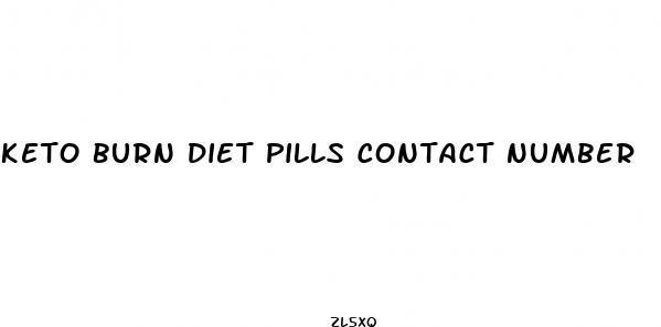 keto burn diet pills contact number