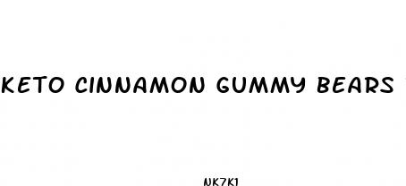 keto cinnamon gummy bears recipe