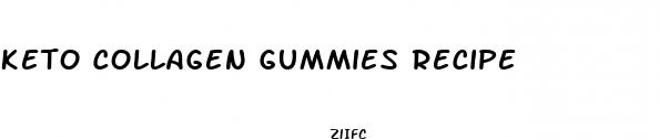 keto collagen gummies recipe