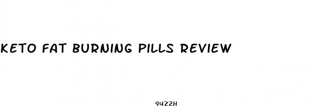 keto fat burning pills review