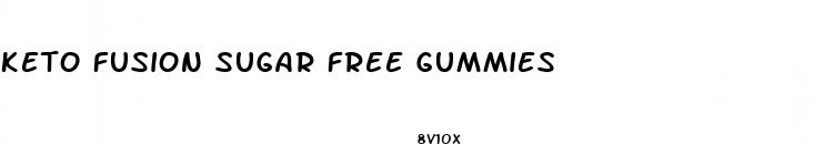 keto fusion sugar free gummies