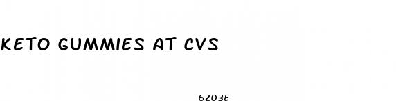 keto gummies at cvs