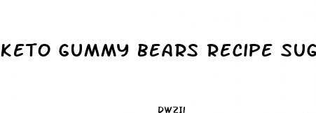 keto gummy bears recipe sugar free jello