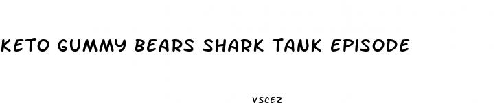 keto gummy bears shark tank episode