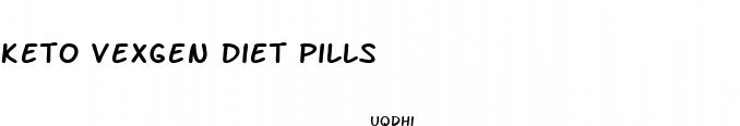 keto vexgen diet pills