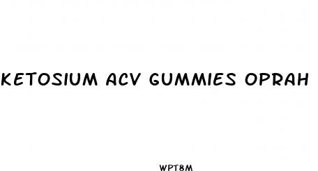 ketosium acv gummies oprah