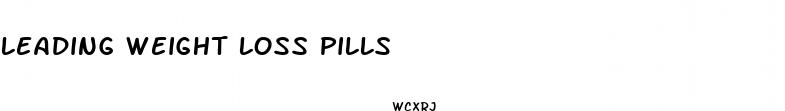 leading weight loss pills
