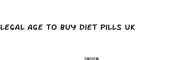 legal age to buy diet pills uk
