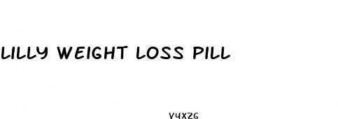lilly weight loss pill