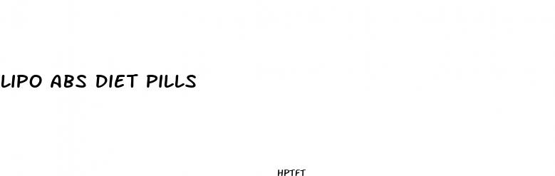 lipo abs diet pills