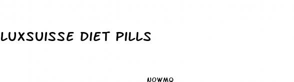luxsuisse diet pills