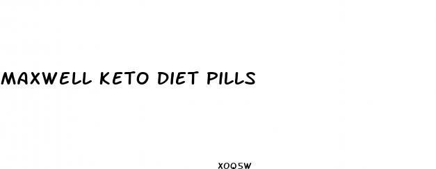 maxwell keto diet pills