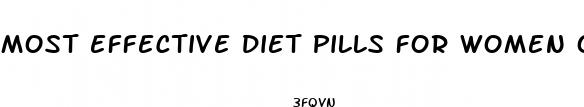 most effective diet pills for women over the counter