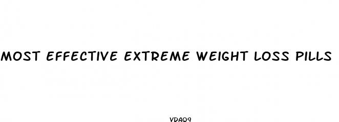most effective extreme weight loss pills