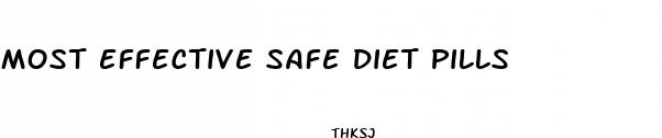most effective safe diet pills