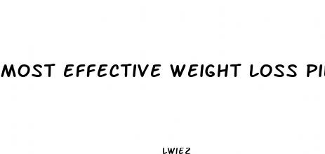 most effective weight loss pill 2024