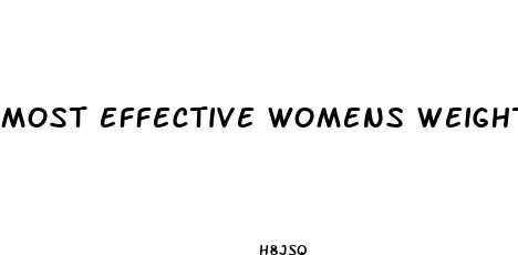 most effective womens weight loss pill