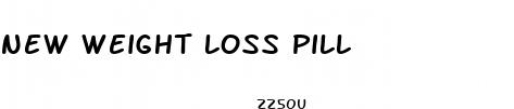 new weight loss pill