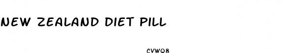 new zealand diet pill