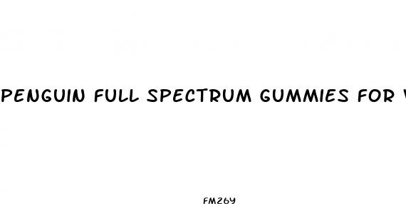 penguin full spectrum gummies for weight loss