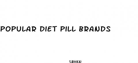 popular diet pill brands