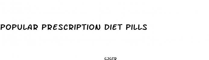 popular prescription diet pills