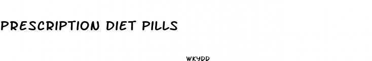prescription diet pills