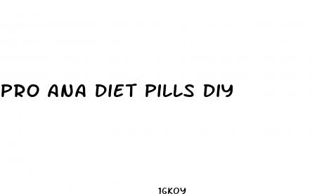 pro ana diet pills diy