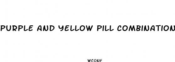 purple and yellow pill combination weight loss