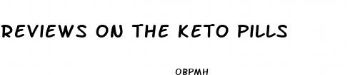reviews on the keto pills
