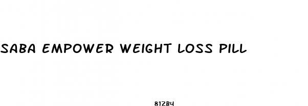 saba empower weight loss pill