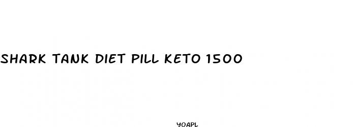 shark tank diet pill keto 1500