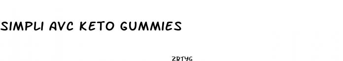 simpli avc keto gummies