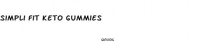 simpli fit keto gummies